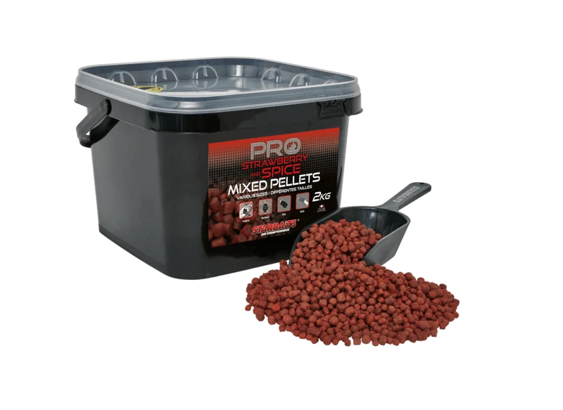 Mix de pellets Starbaits Strawberry Spice 2 Kg