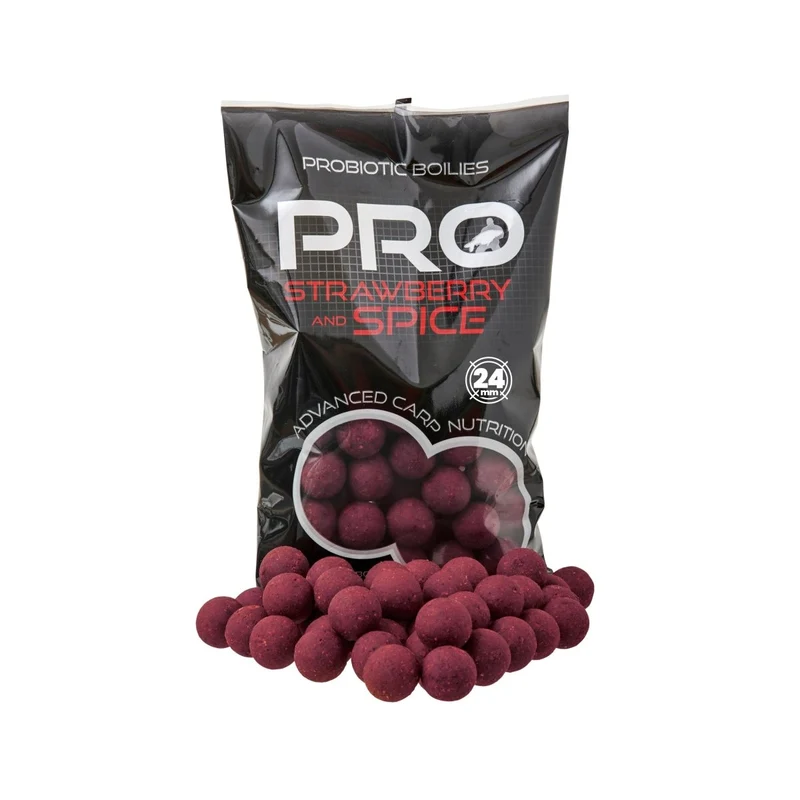 Bouillette Starbaits Probiotic Strawberry Spice 24mm