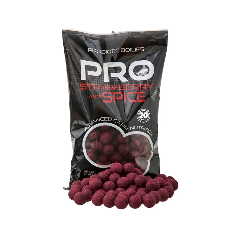 Bouillette Starbaits Probiotic Strawberry Spice 20mm