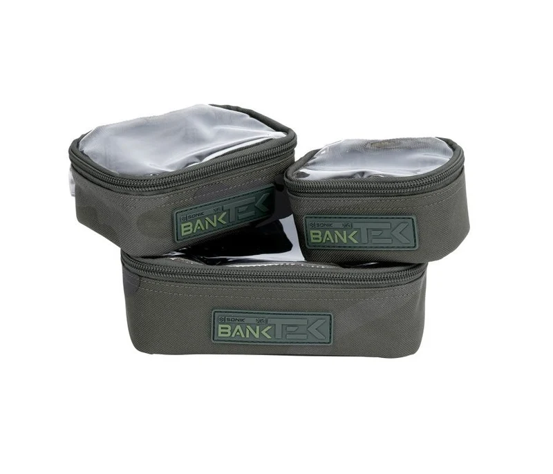 Ensemble de Sacs de pêche pour accessoires Sonik Bank-Tek