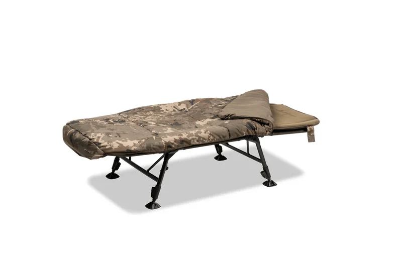 Bed Chair Nash Indulgence 4 Juniors Sleep System Camouflage