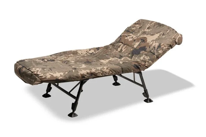 Bed Chair Nash Indulgence 4 Juniors Sleep System Camouflage