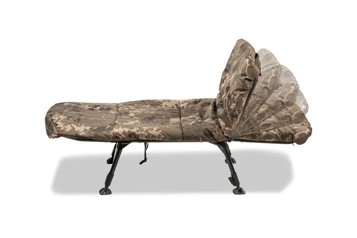 Bed Chair Nash Indulgence 4 Juniors Sleep System Camouflage