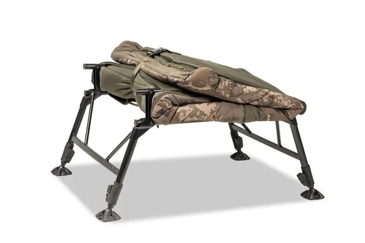 Bed Chair Nash Indulgence 4 Juniors Sleep System Camouflage