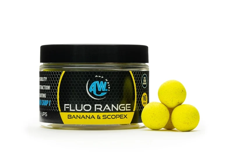 Pop ups Any Water Fluo Banana & Scopex 16 mm