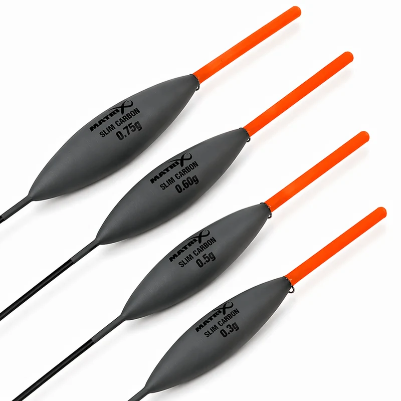 Slim Carbon Pole Float – Dobber (10 stuks) 💰