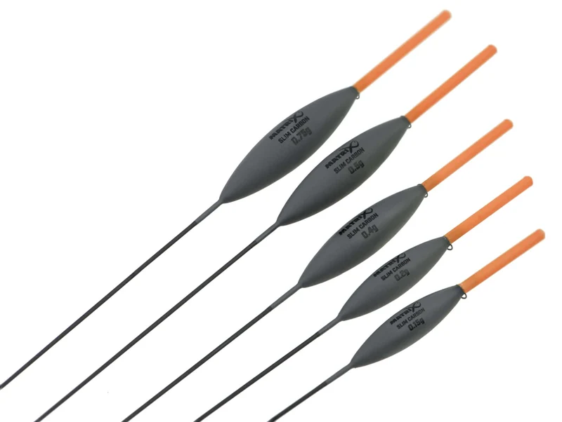 Slim Carbon Pole Float – Dobber (10 stuks) 💰