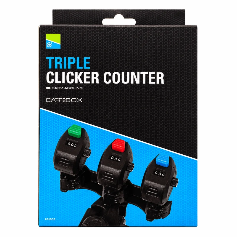 Triple Clicker Counter – Driedubbele Visteller