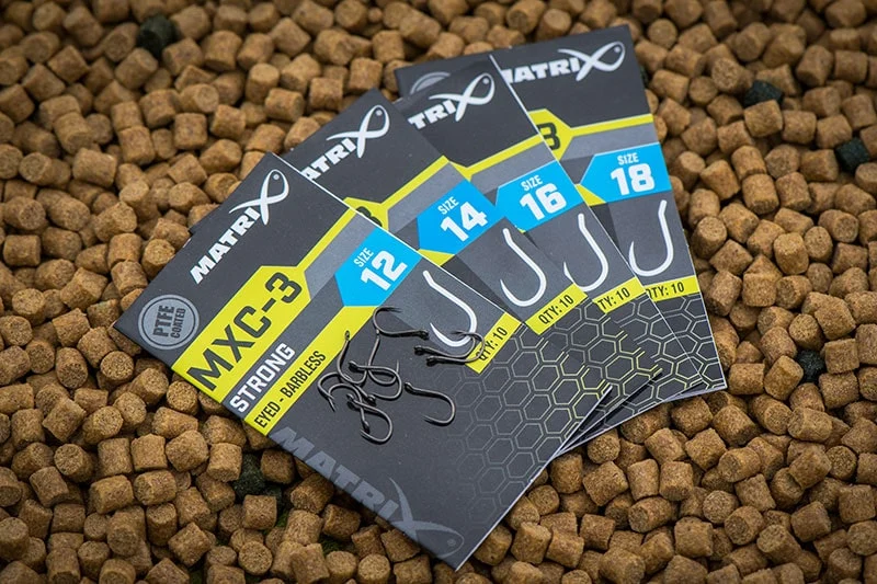 MXC-3 Strong Eyed Barbless Size 18 – Haak met Oog en zonder Weerhaak - 🎁