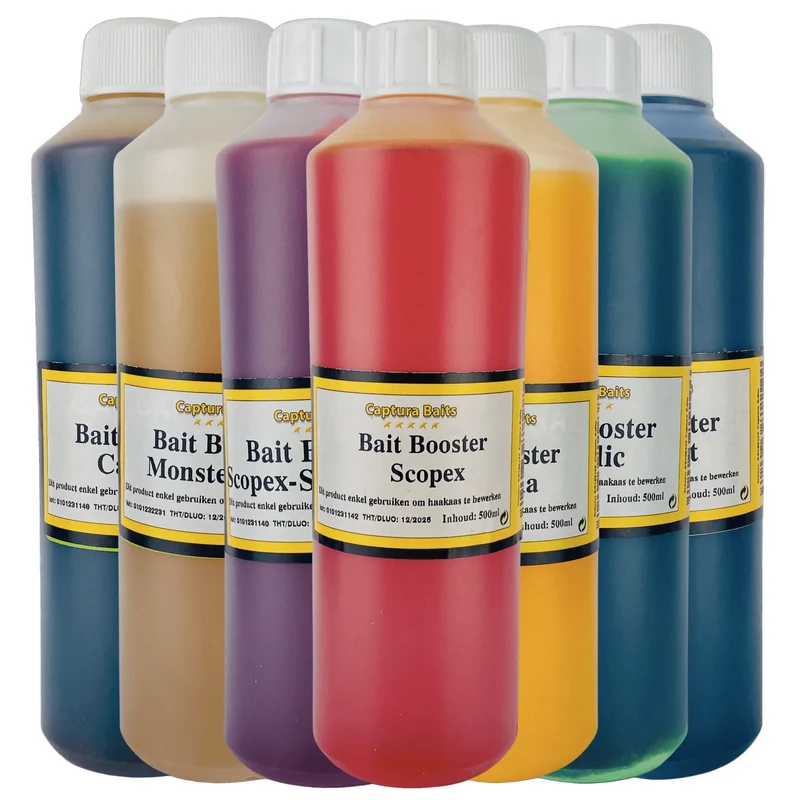 4-in-1 Bait Booster 500ml – Vloeibaar Additief
