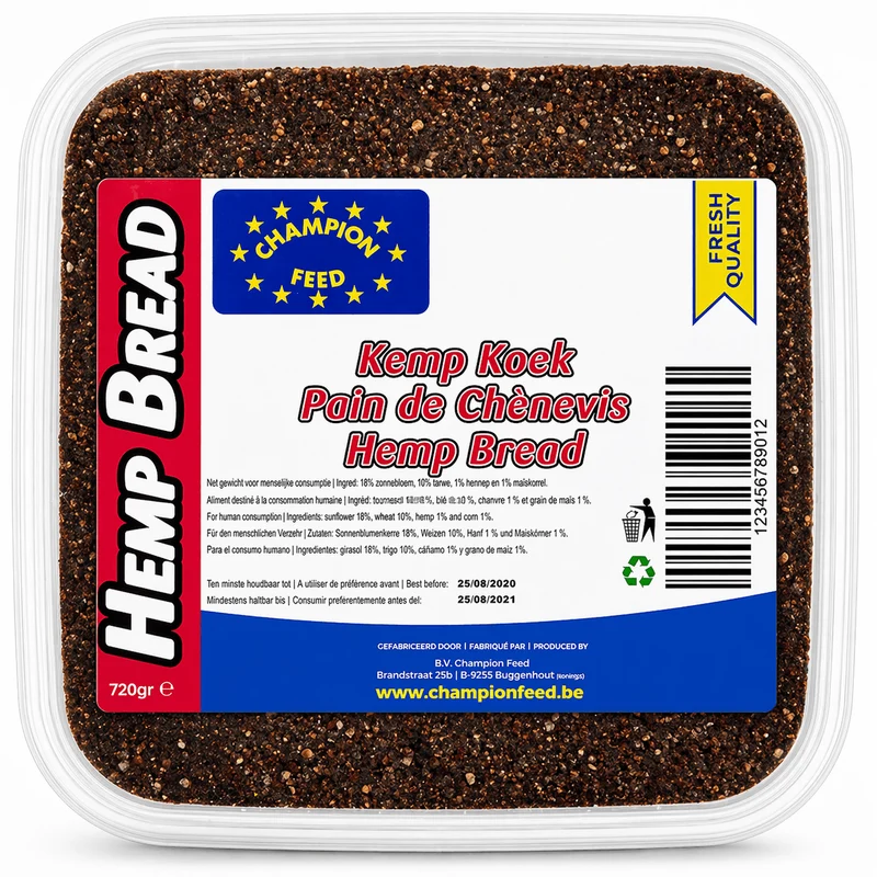 Hempseed Cake 750g – Hennepzaadkoek