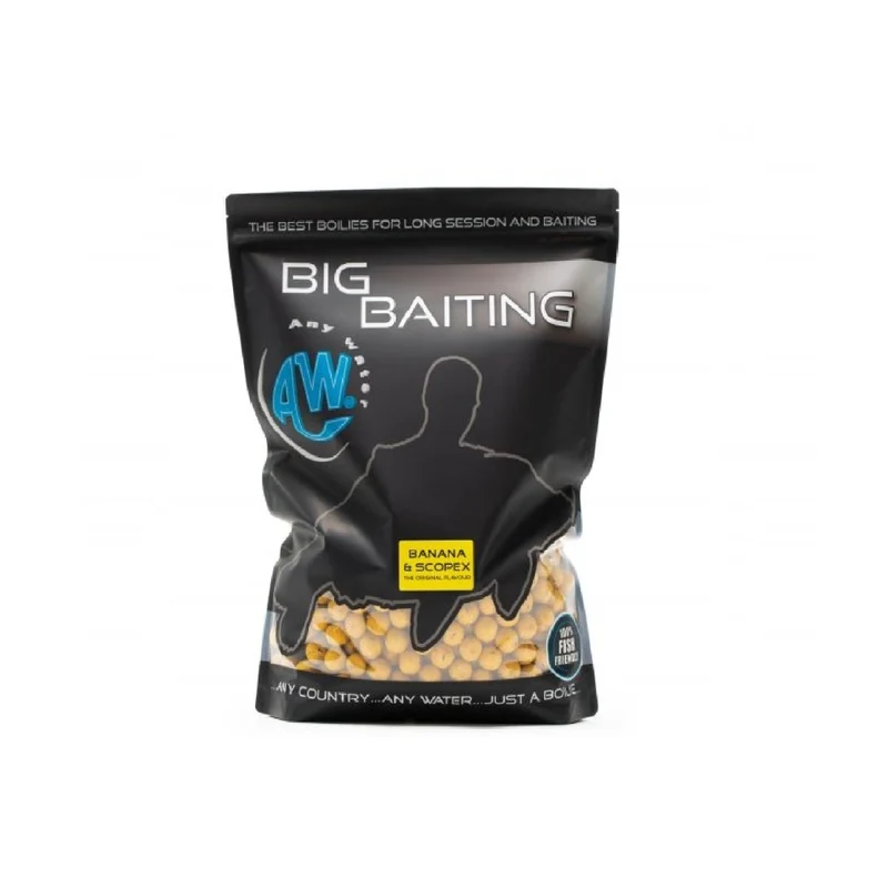 Bouillette Any Water Big Baiting Banana & Scopex 20 mm 5 kg