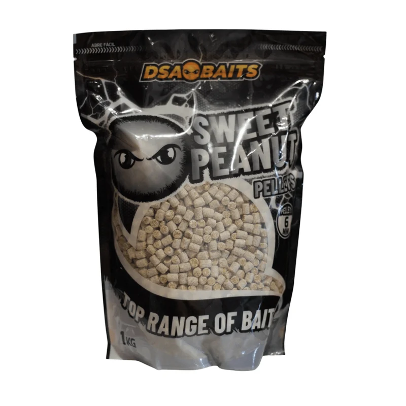Pellets DSA Baits Top Range Sweet Peanut 6mm