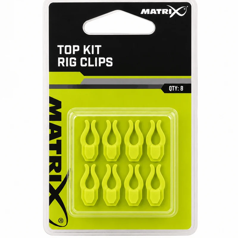 Top Kit Rig Clips – Tuigclips voor Topsets (6 stuks)