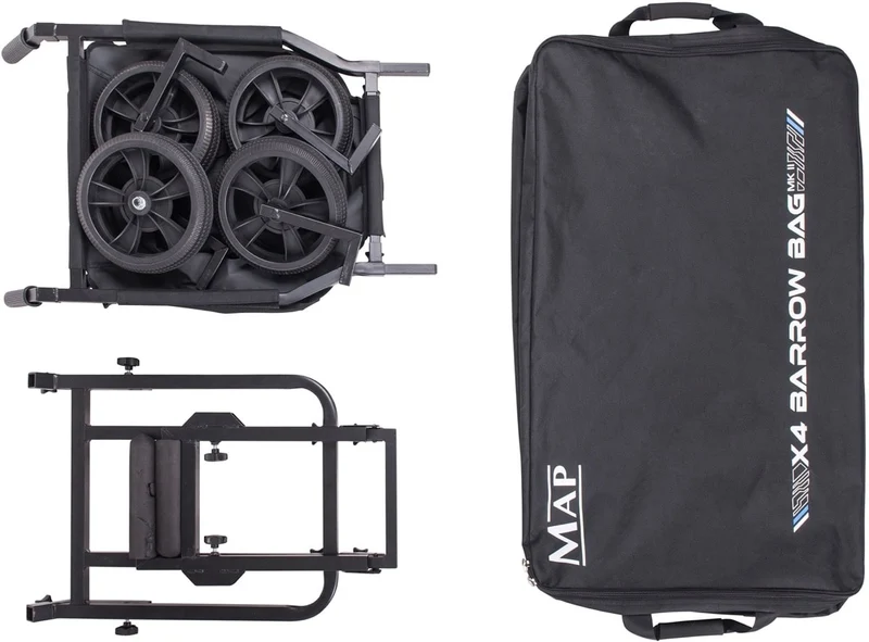 X4 Extending Barrow MK2 – Transportkar met 4 Wielen 🎁