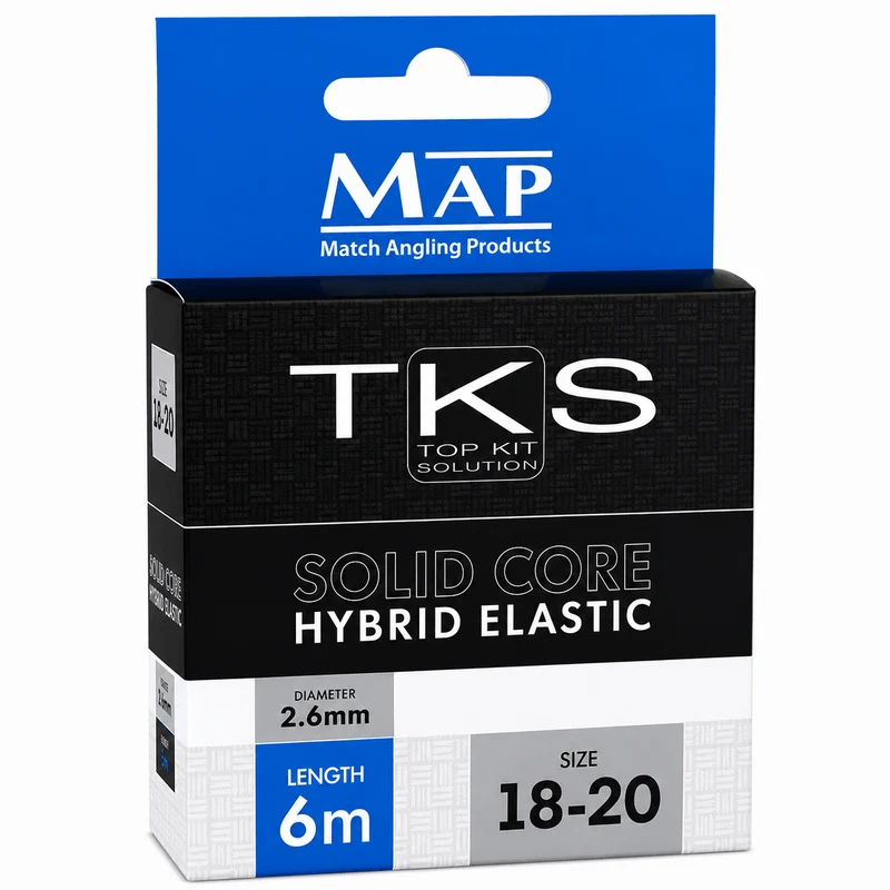 TKS Solid Core Hybrid Elastics 6m – Hybride Elastiek