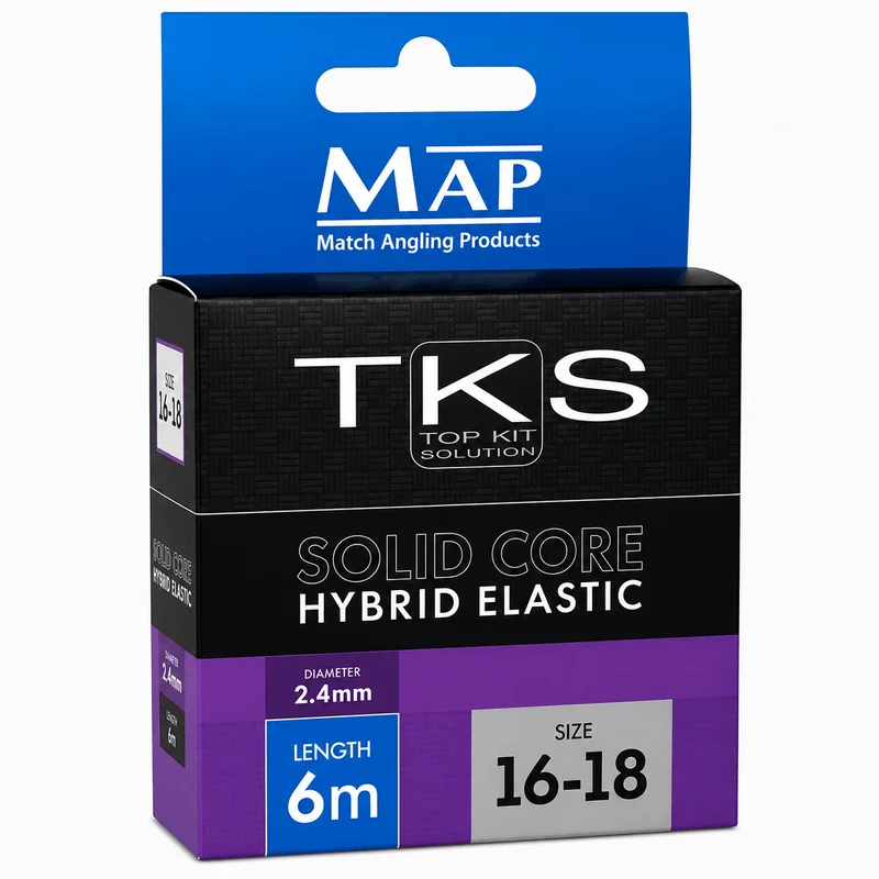 TKS Solid Core Hybrid Elastics 6m – Hybride Elastiek