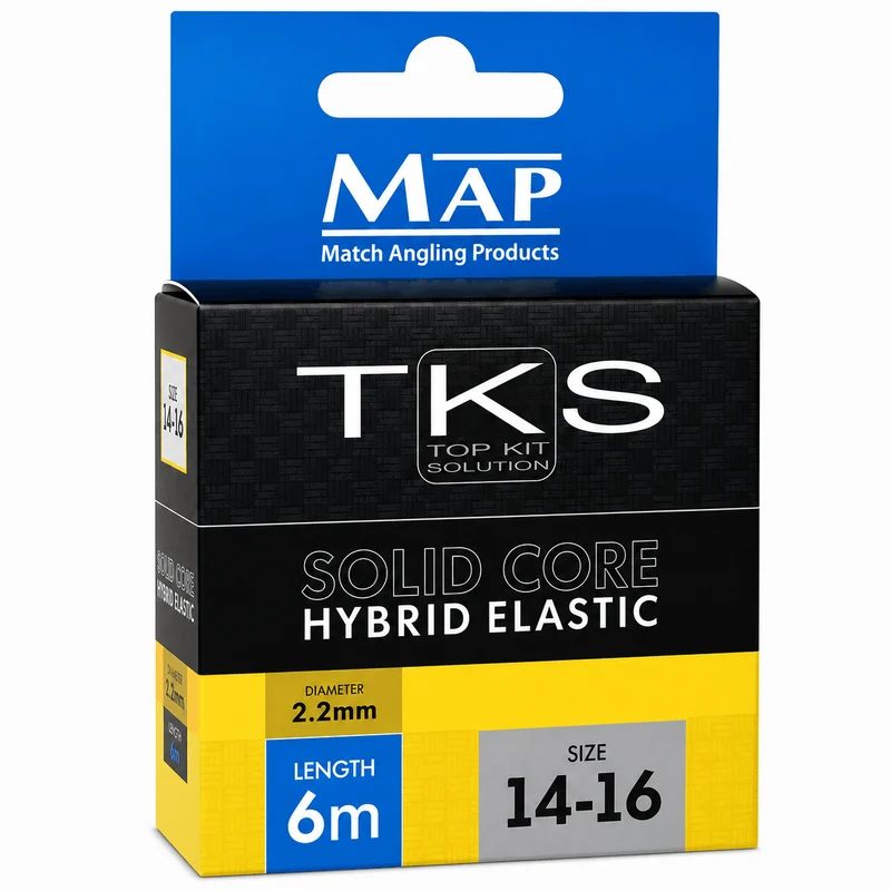 TKS Solid Core Hybrid Elastics 6m – Hybride Elastiek