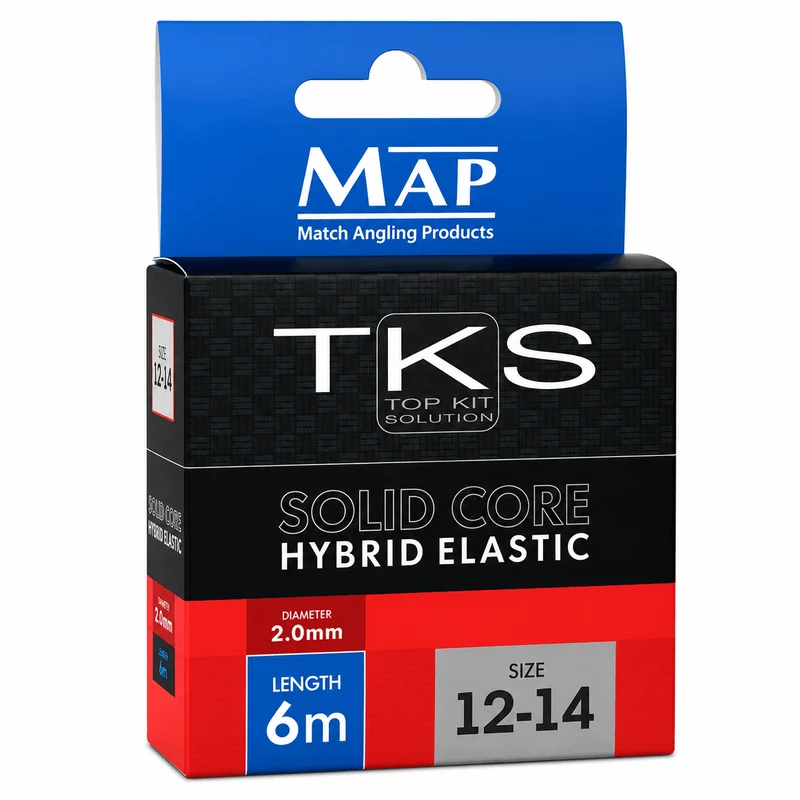 TKS Solid Core Hybrid Elastics 6m – Hybride Elastiek