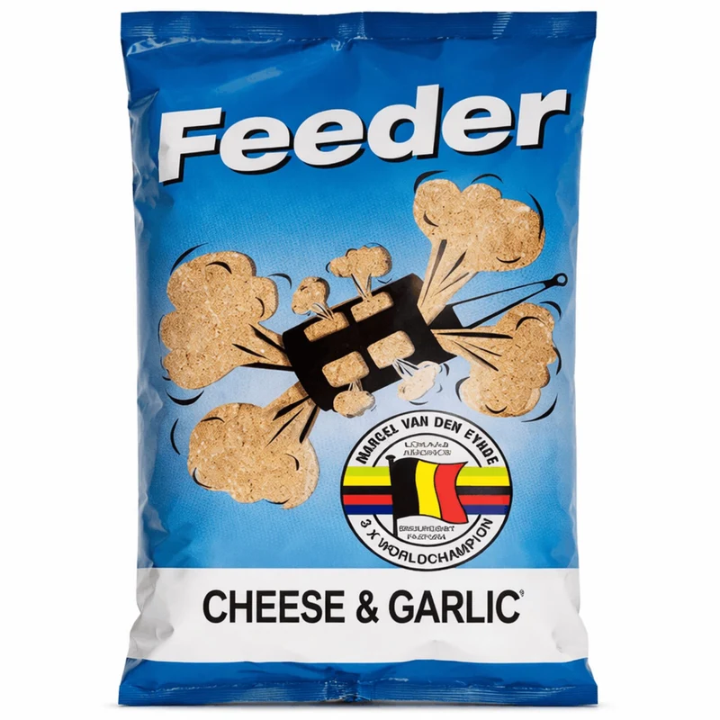 Feeder Cheese & Garlic 1kg – Feedervoer met Kaas- en Knoflooksmaak