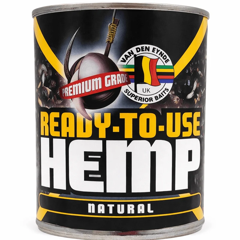 Canned Hemp Natural 400ml – Gekookt Hennepzaad in Blik