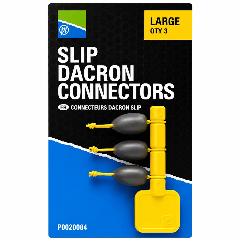 Slip Dacron Connectors – Dacronconnectoren (3 stuks)