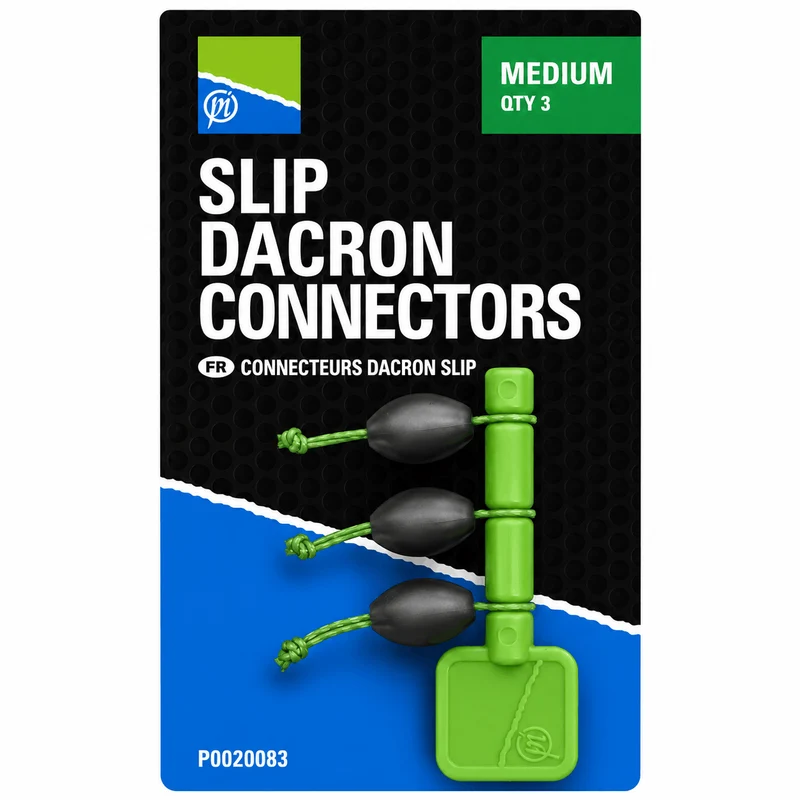Slip Dacron Connectors – Dacronconnectoren (3 stuks)