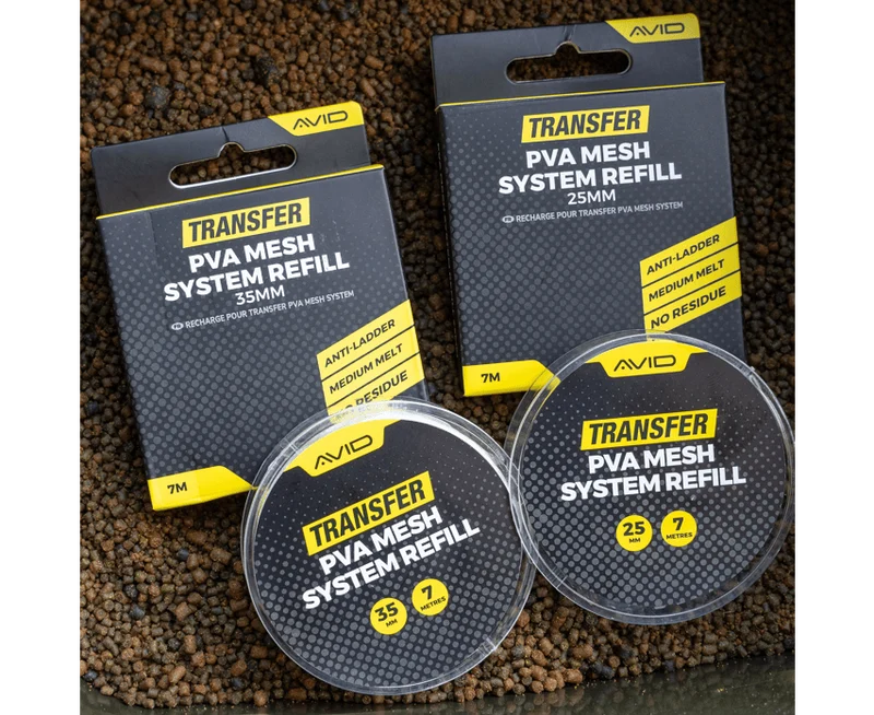 Recharge de filet PVA Avid Carp 25 mm