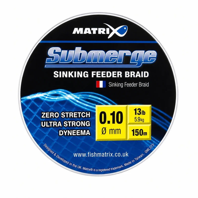 Submerge X Sinking Feeder Braid 150m – Zinkende Gevlochten Feederlijn