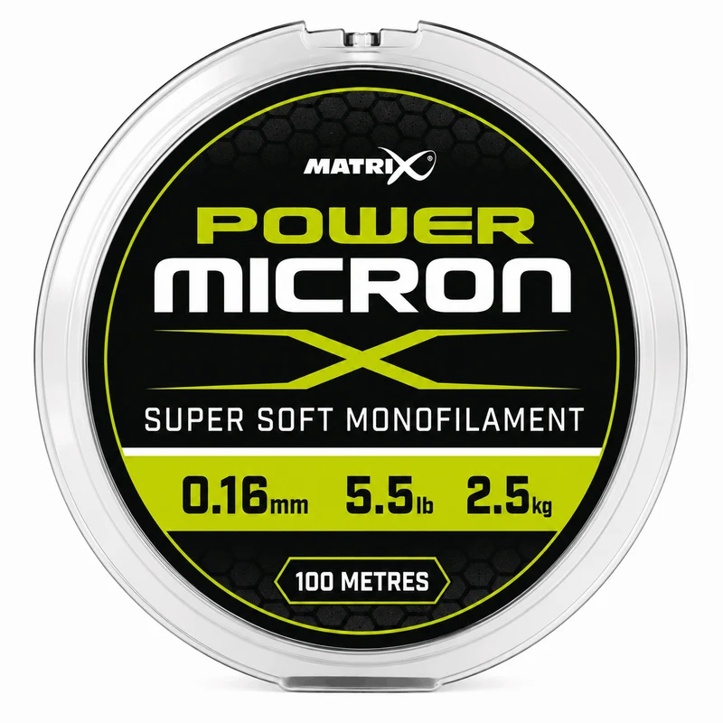 Power Micron 100m – Nylon Vislijn 💰