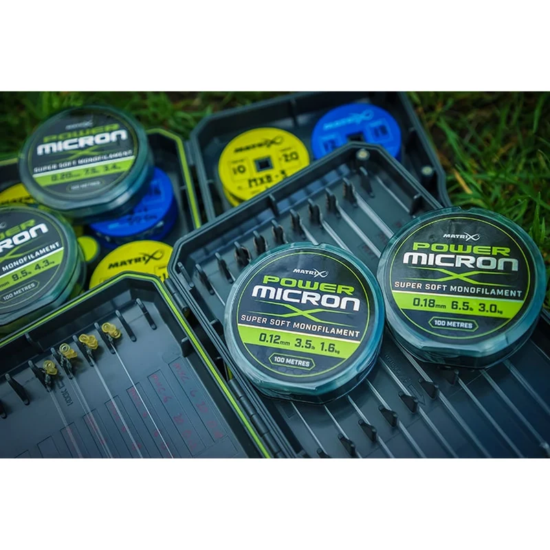 Power Micron 100m – Nylon Vislijn 💰