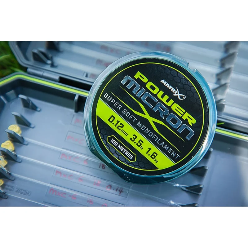 Power Micron 100m – Nylon Vislijn 💰