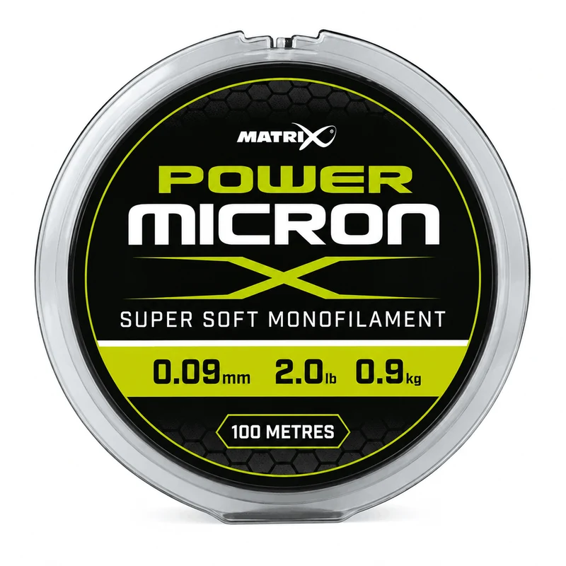 Power Micron 100m – Nylon Vislijn 💰