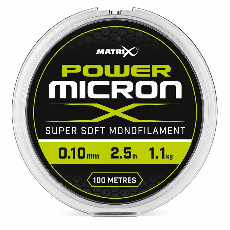 Power Micron 100m – Nylon Vislijn 💰