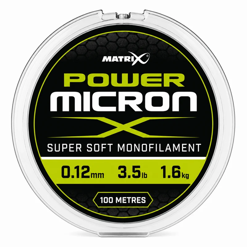 Power Micron 100m – Nylon Vislijn 💰