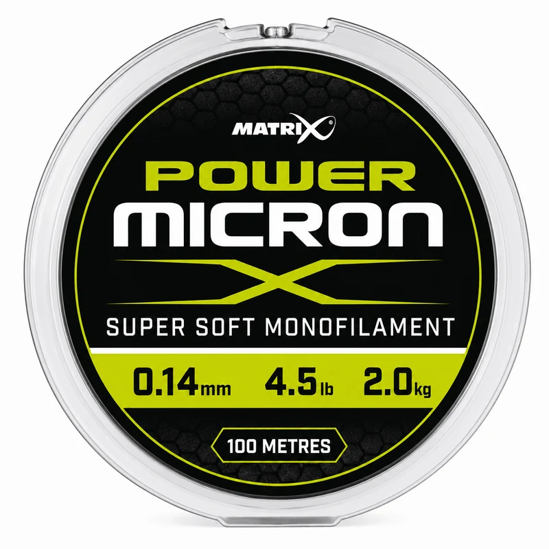 Power Micron 100m – Nylon Vislijn 💰