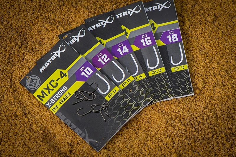 MXC-4 X-Strong Eyed Barbless Size 18 – Haak met Oog en zonder Weerhaak - 🎁