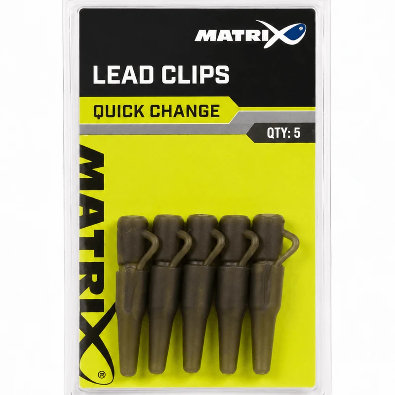 Quick Change Lead Clips – Snelwisselclips (5 stuks) 🎁