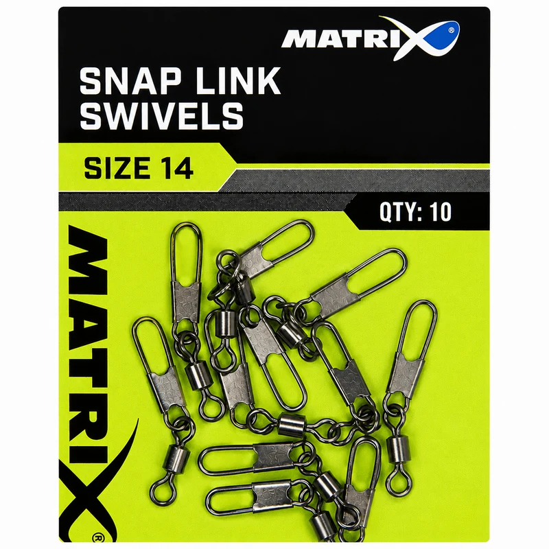 Snap Link Swivels – Speldwartels (10 stuks)