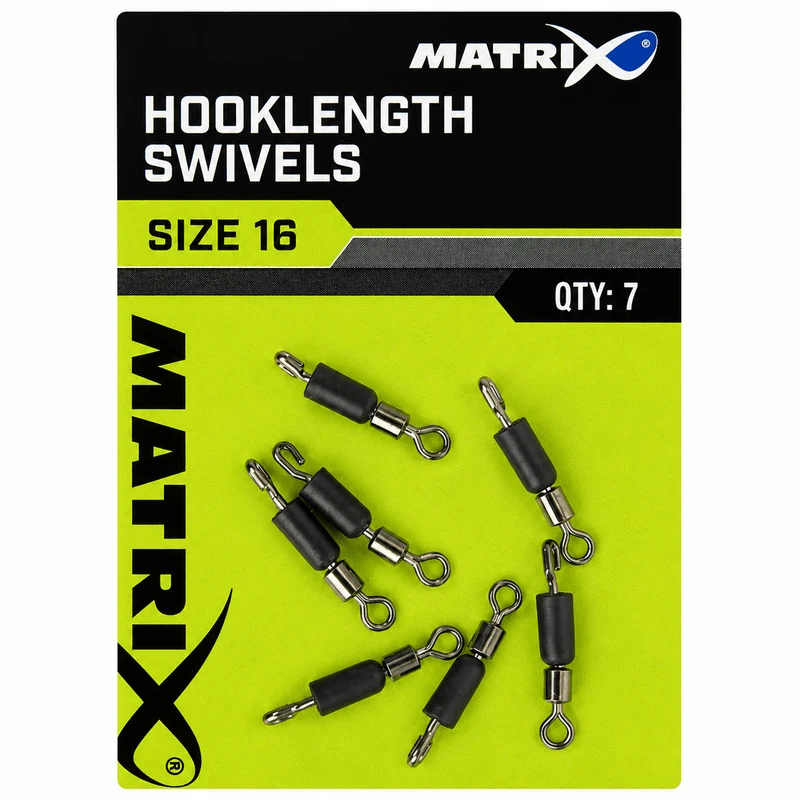 Hooklength Swivels – Onderlijnwartels (7 stuks)