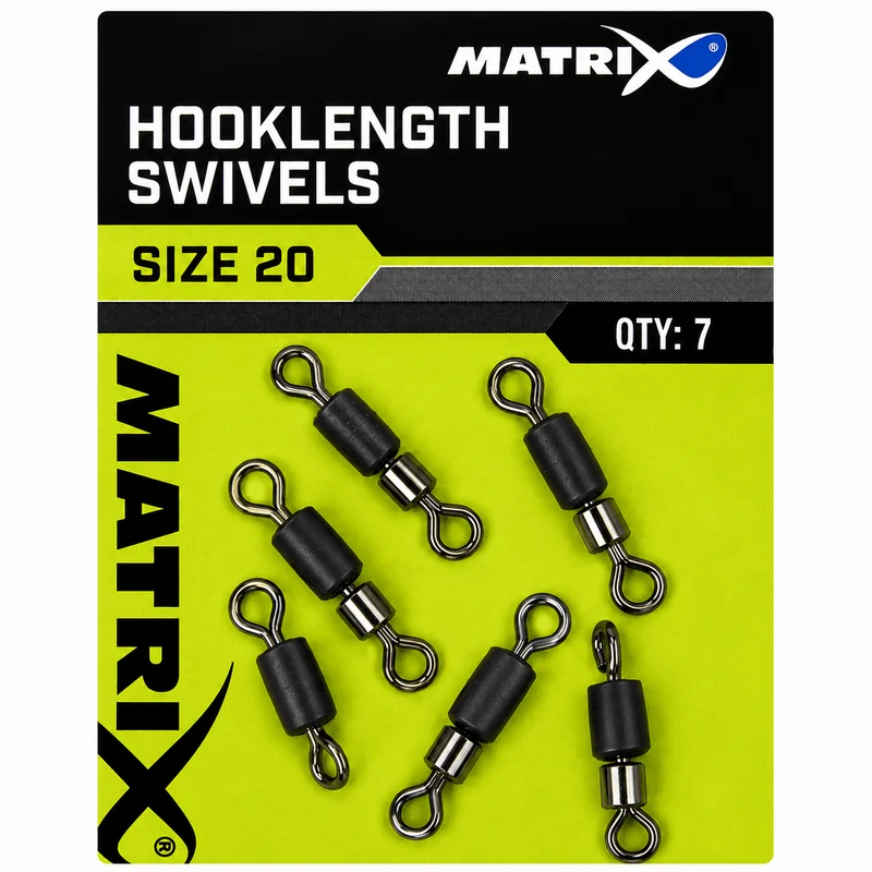 Hooklength Swivels – Onderlijnwartels (7 stuks)
