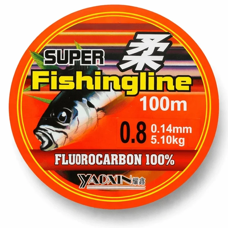 Super Fishing Line Fluorocarbon 100m – Fluorocarbon Vislijn 💰