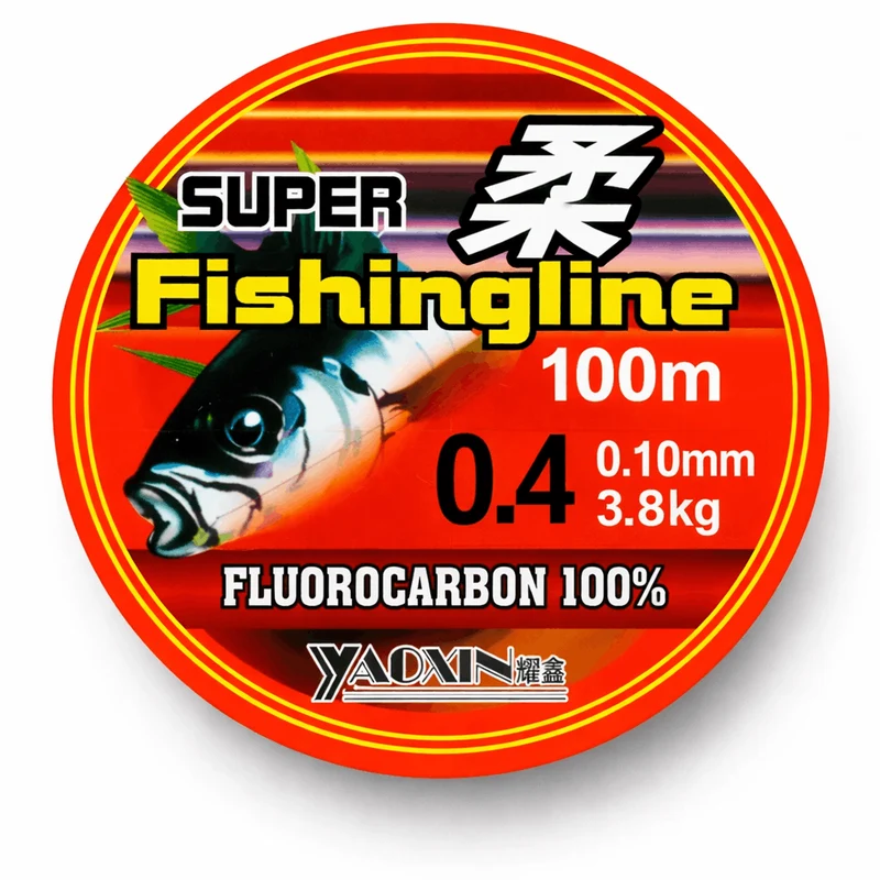 Super Fishing Line Fluorocarbon 100m – Fluorocarbon Vislijn 💰