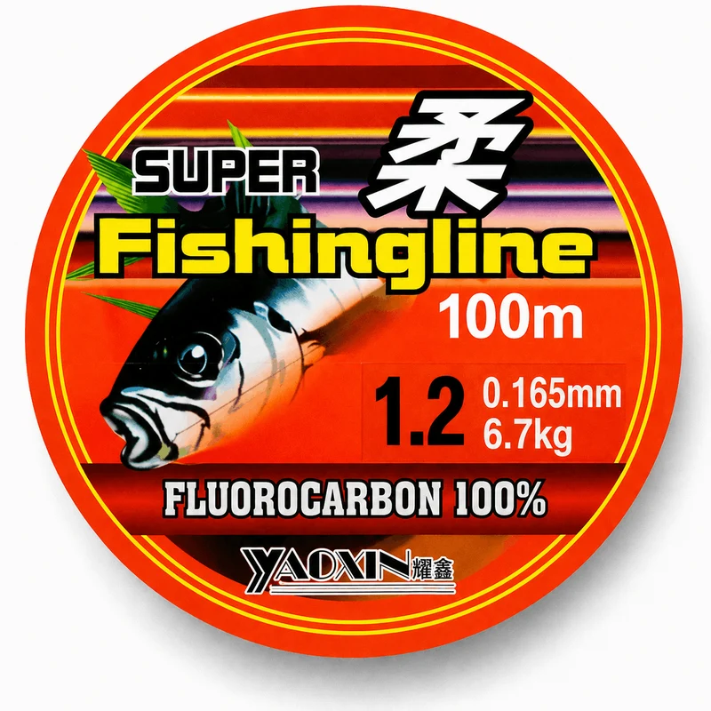 Super Fishing Line Fluorocarbon 100m – Fluorocarbon Vislijn 💰