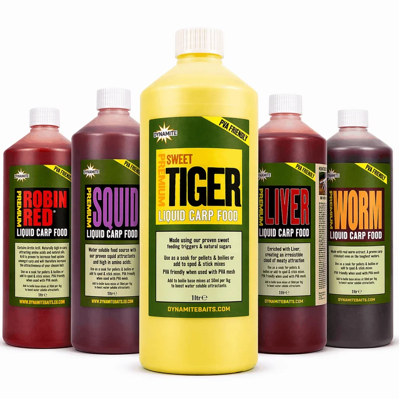 Premium Liquid Carp Food 1L – Vloeibaar Additief voor Karper