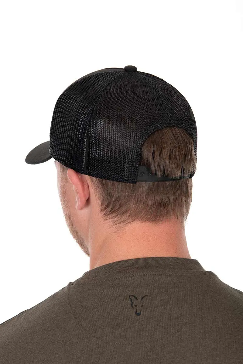 Casquette Fox Trucker Negro-Naranja