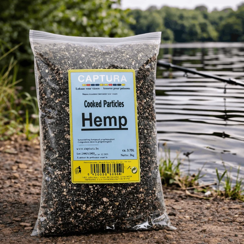 Cooked Particles Hemp – Gekookt Hennepzaad