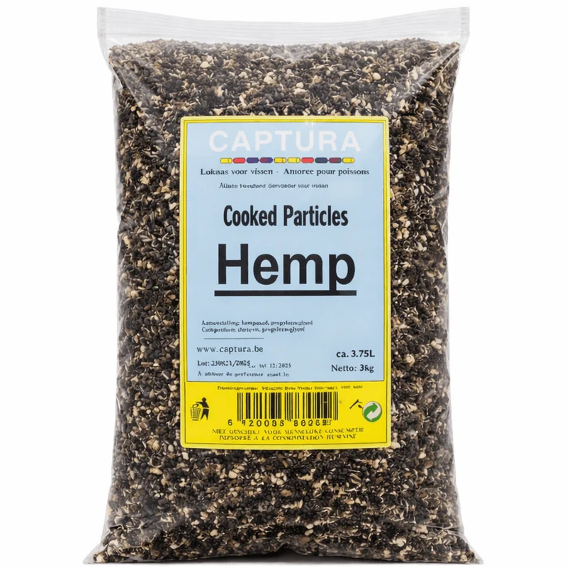 Cooked Particles Hemp – Gekookt Hennepzaad