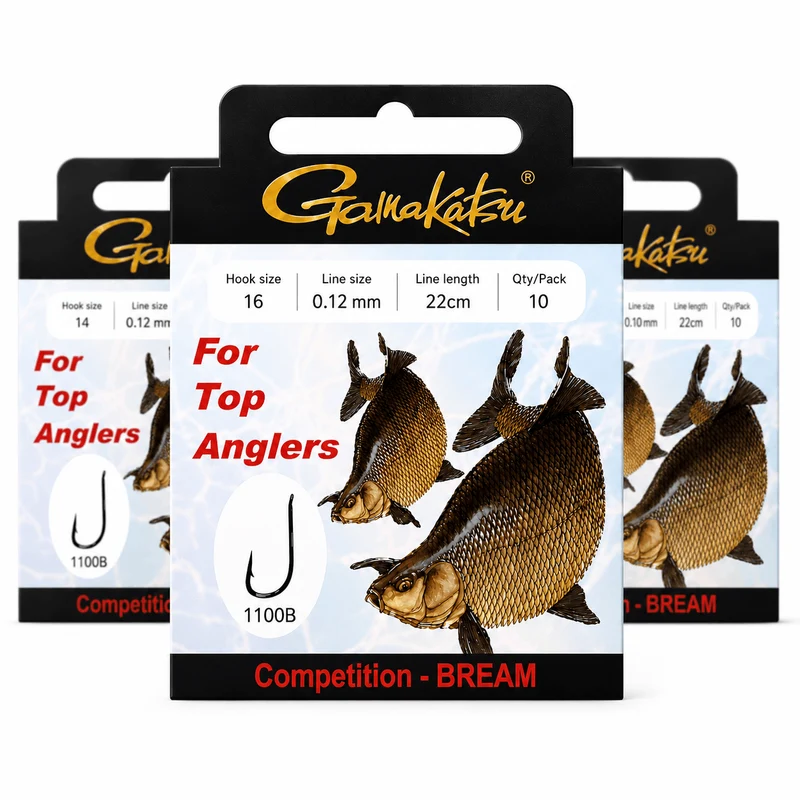 Competition Bream LS-1100 Barbed – 22 cm Onderlijnen met Weerhaak