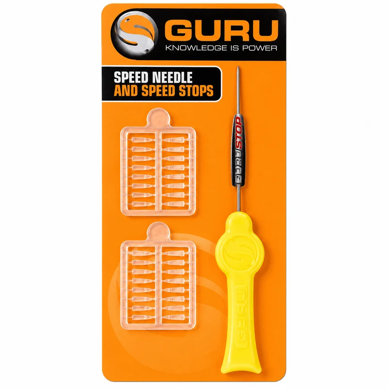 Speed Needle And Speed Stops – Aasnaald en Aasstoppers (36 stuks)